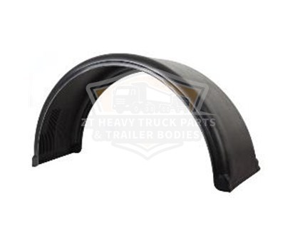 TRAILER SINGLE WHEEL STRAIGHT FENDER
