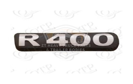 SCANIA LOWER GRILLE BADGE R400